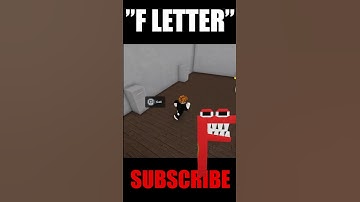 How To Find F LETTER REVERSED MORPH in Find The Backrooms Morphs #roblox #backrooms #shorts