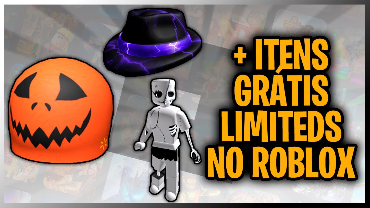 12 itens GRÁTIS no Roblox 