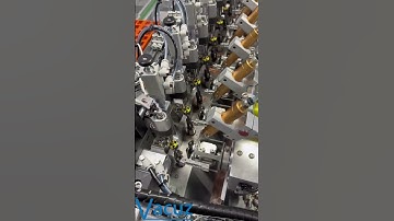 Vacuz 8 Stations Automatic BLDC Motor Stator Rotor Core Flying Fork Winding Machine Manufacturer