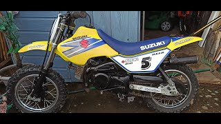 Suzuki jr50 2004 plastic removal