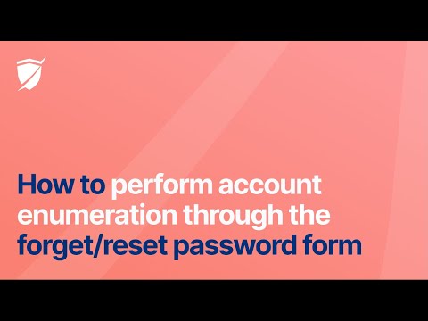 How to Perform Account Enumeration through the Forget/Reset Password Form with Pentest-Tools.com