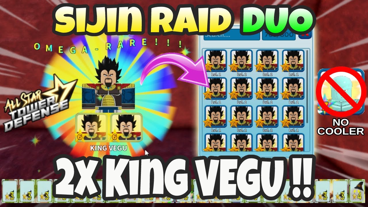 How To Beat SIJIN RAID and Get 2x King Vegu Fast, DUO Gamplay