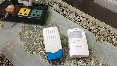 Chuông cửa không dây cảm ứng chuyển động AMOS - 109.