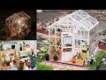 Diy miniature greenhouse  robotime cathys flower house  rolife