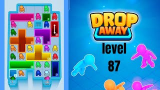 Drop Away level 87 hard level Walkthrough Solution 