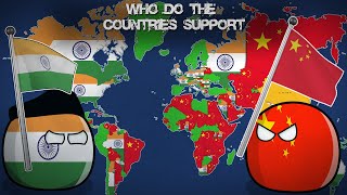 WHO DO THE COUNTRIES SUPPORT? India or China? Alternative Mapping P26