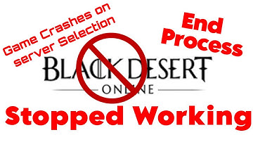 BDO Game Crashes After Server Selection Solution!