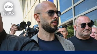Andrew Tate, selfproclaimed misogynist facing legal charges in Romania