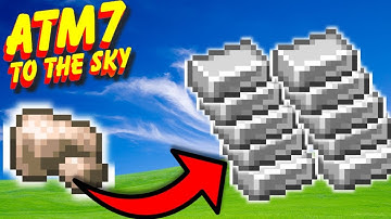 3 Ore becomes 10 ingots using Tier 4 Mechanism processing in ATM7 to The Sky