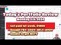 Todays portfolio review mon 562024 paid 1800 bought fby gooy nfly nvdy unable msty