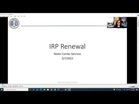 IFTA/IRP Webinar: Renewals