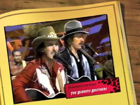 The Burrito Brothers (Gib Guilbeau and John Beland) 1982 at "Hee Haw" TV show performing "Blue and broken hearted me".