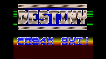 Commodore Amiga demo: Destiny - First Real Demo (1988)