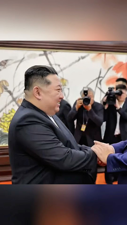 Final meeting in Beijing between leader Kim Jong Un and President Xi Jinping #kimjongun #xijinping