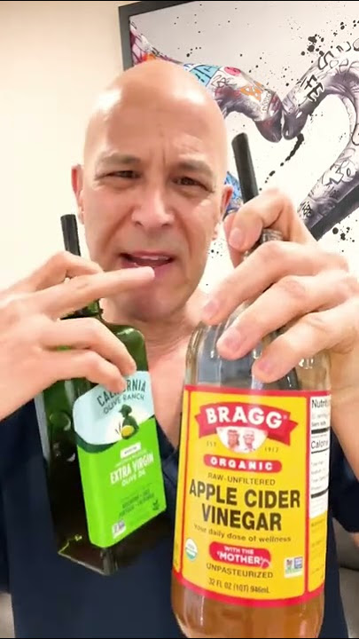 Apple Cider Vinegar 🍎 & Extra Virgin Olive Oil 🫒 Dr. Mandell
