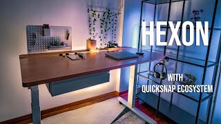 Standing Desk With Endless Customization Options - ErgoTune Hexon by A2K 120 views 7 days ago 6 minutes, 32 seconds