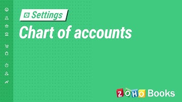 Chart of Accounts | Zoho Books