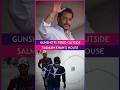 Salman khans residence in mumbai attacked cctv footage shows bikeborne shooters shorts