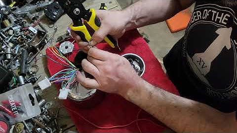 installation of digital speedometer 02 honda shadow.