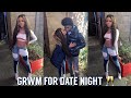 GRWM: DATE NIGHT WITH BAE *Makeup, Hair & Outfit*