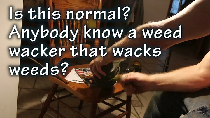 DEWALT FLEXVOLT 60V String Trimmer problem with clogging