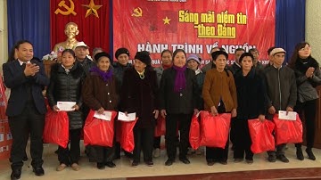 Truyền hình Nhân Dân thăm và tặng quà tại Khu di tích Pác Bó, tỉnh Cao Bằng