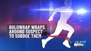 South Bend police demonstrate new, non-lethal restraint device