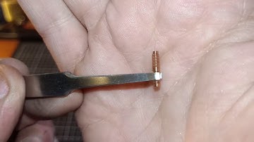 Part 4 and final part of making a challenge lock. Sunday beginners series video (181)