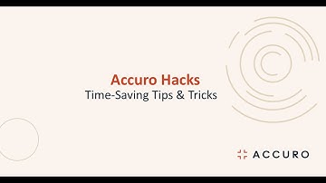Hidden Features in Accuro EMR | Save Time Every Day