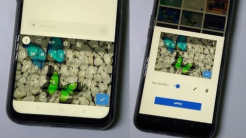 Realme 6 & Realme 6 Pro How to Set Wallpaper on Keyboard