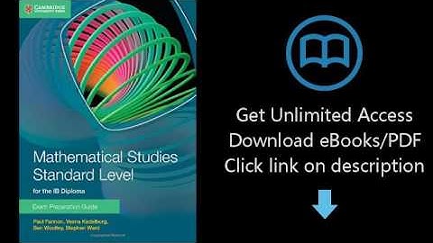 Mathematical Studies Standard Level for the IB Diploma Exam Preparation Guide