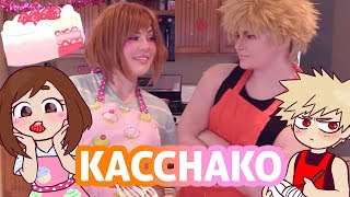 Angel Face Cake Bake! [Kacchako] My Hero Academia Cosplay