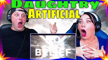 First Time Hearing Artificial by Daughtry (Lyric Video) THE WOLF HUNTERZ REACTIONS
