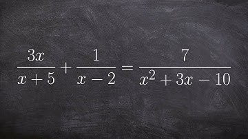 Learn how to solve a rational equation and identify the extraneous solutions