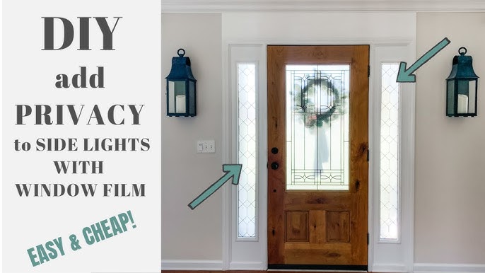 How to Install Window Film, Privacy Film, and Two Way Mirror Film 