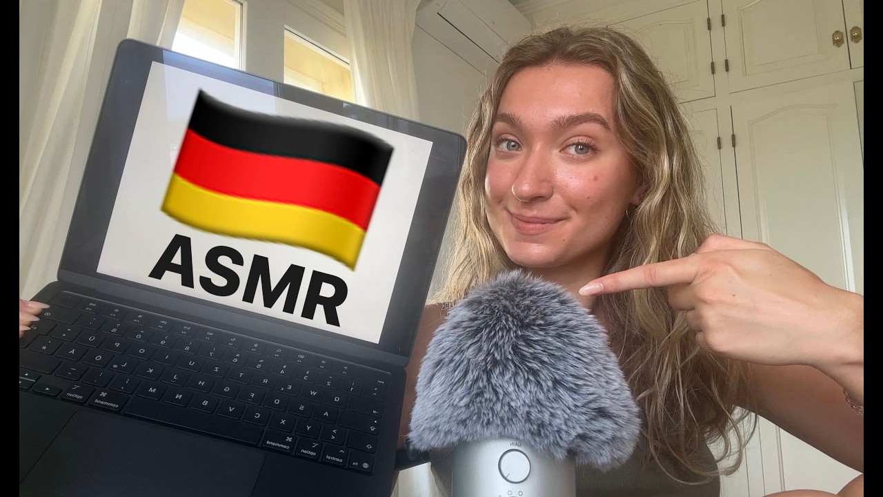 ASMR - enseñando te alemán🇩🇪 [español]
