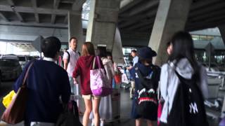 夢みるアドレセンス 2014年10月22日 suvarnabhumi airport BKK Thailand