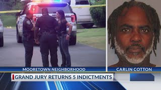 Caddo grand jury indicts five for violent crimes