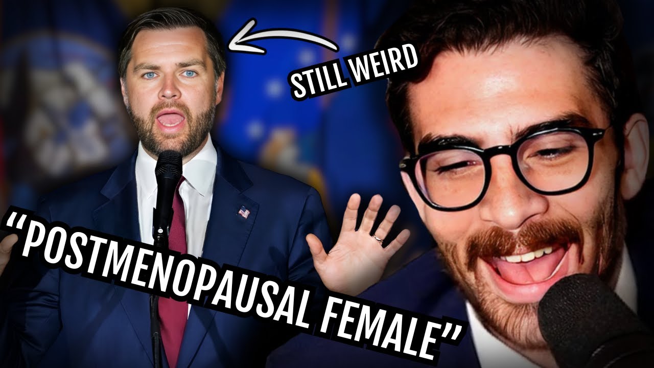 JD VANCE IS SO WEIRD | Hasan Reacts | HasanAbi Fan Channel