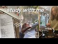 study with me // учись со мной, работа, много учёбы 📚