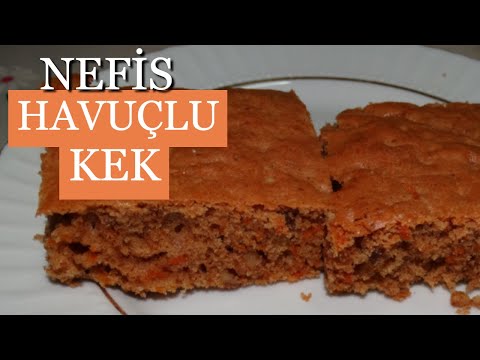 🥕Nefis HAVUÇLU KEK Tarifi - ÇOK KOLAY VE PRATİK