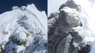 Hillary Step near Mount Everest