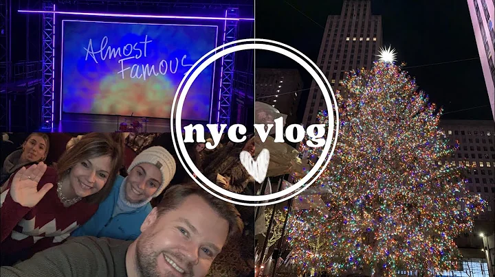 NYC VLOG!!! || James Corden, Broadway Show, Rockef...