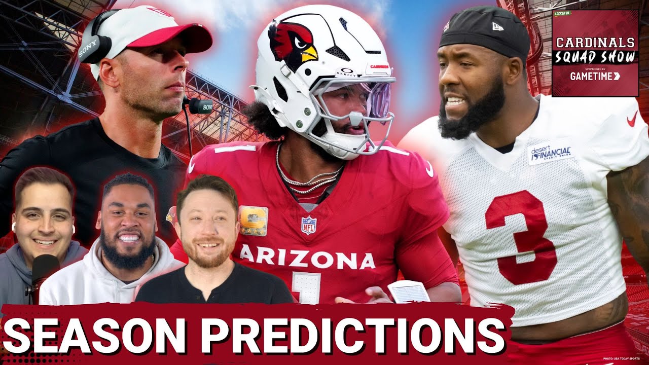 CARDINALS SQUAD SHOW: Previewing The Cardinals Week 1 Date With Saints & Season Long Predictions