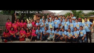 PAFCA H S  Batch '79 2019 Reunion Teaser