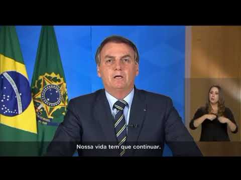 PRONUNCIAMENTO DO PRESIDENTE   JAIR BOLSONARO 