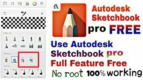 How to download autodesk sketchbook full version and all brushes unlocked ,by the yash raj edits