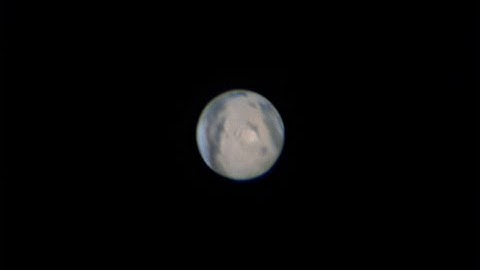 Telescope video Jupiter & Mars ZWO ASI120mc Orion 8 inch newtonian and Ioptron zeq25