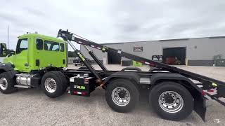 Kenworth T880 with Galfab Outside Rail 60,000 lb Roll-Off