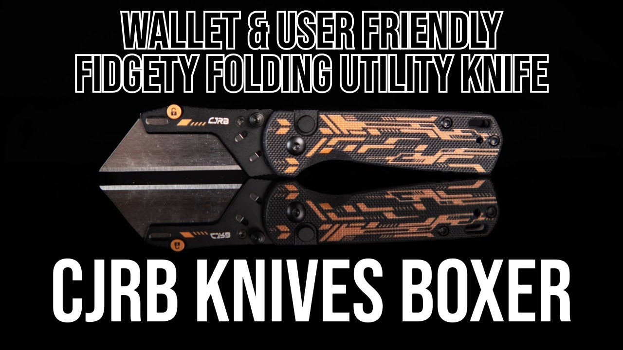 Универсальные ножи захватывают мир?! - CJRB Knives Boxer